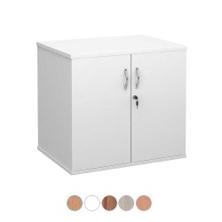 DELUXE Desk High 600mm Deep Wooden Office Storage Cupboard