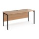 MISTRAL Modern H-Frame Office Desk 600mm Deep