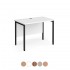 MISTRAL Modern H-Frame Office Desk 600mm Deep