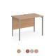 MISTRAL Modern H-Frame Office Desk 600mm Deep