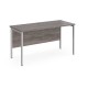 MISTRAL Modern H-Frame Office Desk 600mm Deep