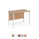 MISTRAL Modern H-Frame Office Desk 600mm Deep
