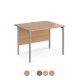 MISTRAL Modern H-Frame Office Desk 800mm Deep