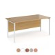 MISTRAL Modern H-Frame Office Desk 800mm Deep