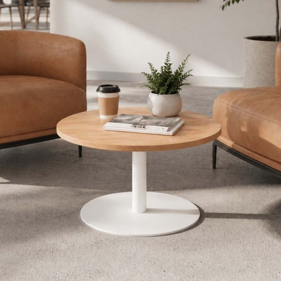 PESCARA Round Coffee Tables with Trumpet Base PESCARA Round Coffee Tables with Trumpet Base