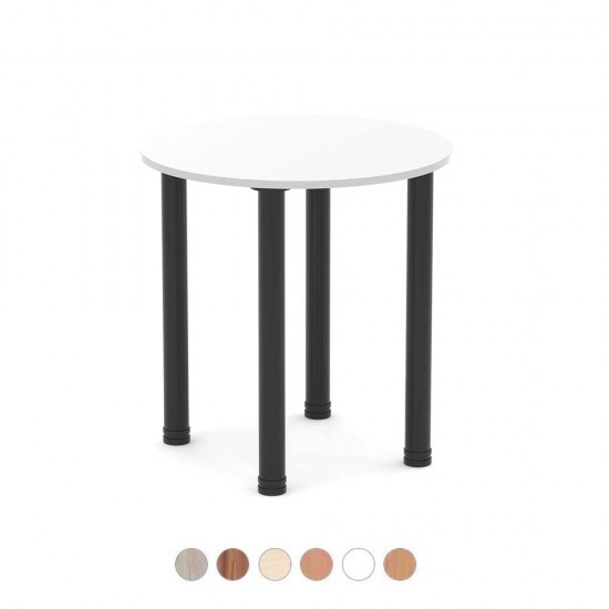 TORINO Round Cafe Meeting Tables with Radial Legs. Range of Colour Options TORINO Round Cafe Meeting Tables with Radial Legs. Range of Colour Options