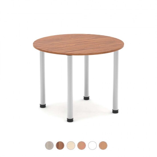 TORINO Round Cafe Meeting Tables with Radial Legs. Range of Colour Options TORINO Round Cafe Meeting Tables with Radial Legs. Range of Colour Options