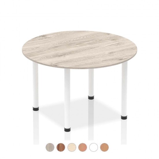 TORINO Round Cafe Meeting Tables with Radial Legs. Range of Colour Options TORINO Round Cafe Meeting Tables with Radial Legs. Range of Colour Options
