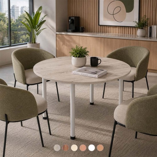 TORINO Round Cafe Meeting Tables with Radial Legs. Range of Colour Options TORINO Round Cafe Meeting Tables with Radial Legs. Range of Colour Options