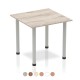 TORINO 800mm Square Cafe Meeting Tables with Radial Legs. Range of Colour Options