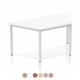 BOSTON Trapezoidal Silver Leg Stackable Meeting Tables