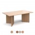 MILTON 1800mm Rectangular Wooden Boardroom Tables with Arrow Head Legs 