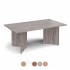 MILTON 2000mm Rectangular Wooden Boardroom Tables with Arrow Head Legs 