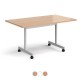 PLATZ  Space Saving Rectangular Fliptop Folding Conference Tables