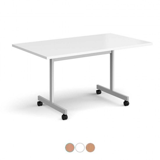 PLATZ  Space Saving Rectangular Fliptop Folding Conference Tables