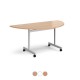 PLATZ  Space Saving Semi Circular Fliptop Folding Conference Tables