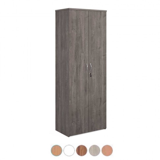 DELUXE Full Height 2140mm Wooden Office Storage Cupboard