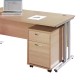 DELUXE 2 Drawer Mobile Filing Pedestal DELUXE 2 Drawer Mobile Filing Pedestal