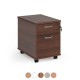 DELUXE 2 Drawer Mobile Filing Pedestal DELUXE 2 Drawer Mobile Filing Pedestal