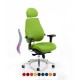 ERGO-MODE ULTIMATE 24 Hour Multi Function Ergonomic Office Chair, COLOUR SEAT + BACK