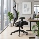 GALLERY Mesh Back Ergonomic Office Chair with Seat Slide and Arms GALLERY Mesh Back Ergonomic Office Chair with Seat Slide and Arms