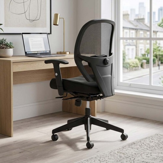 GALLERY Mesh Back Ergonomic Office Chair with Seat Slide and Arms GALLERY Mesh Back Ergonomic Office Chair with Seat Slide and Arms