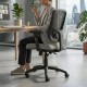 GRAND 3 Mesh Back Ergonomic Office Chair with Seat Slide, Bespoke Colour Seat GRAND 3 Mesh Back Ergonomic Office Chair with Seat Slide, Bespoke Colour Seat