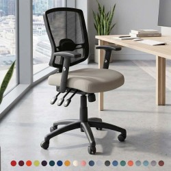 GRAND 3 Mesh Back Ergonomic Office Chair with Seat Slide, Bespoke Colour Seat