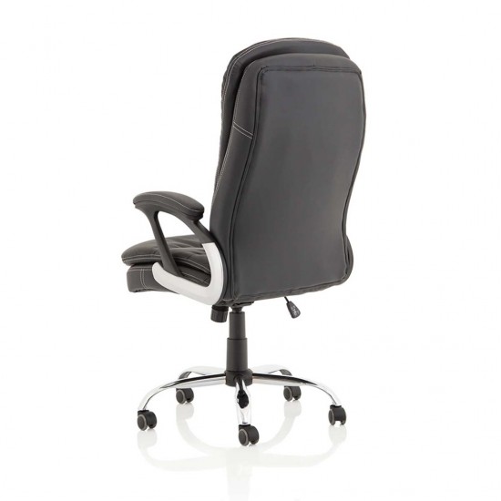 IMPERIAL High Back Black Leather Executive Office Chair