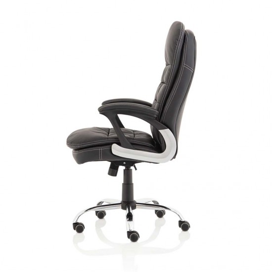 IMPERIAL High Back Black Leather Executive Office Chair