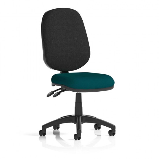 LIBRA 2 Twin Lever Heavy Duty Office Task Operator Chair with bespoke colour seat choice