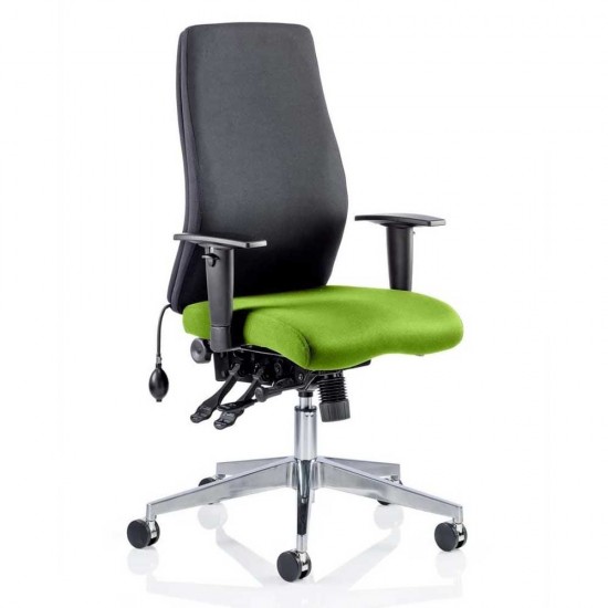 LOTUS FABRIC 24 Hour Usage High Back Multi Function Ergonomic Office Chair, COLOUR SEAT