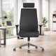 LOTUS FABRIC 24 Hour Usage High Back Multi Function Ergonomic Office Chair