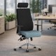 LOTUS FABRIC 24 Hour Usage High Back Multi Function Ergonomic Office Chair, COLOUR SEAT