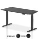 LUFT PRO Professional Grade Electric Sit Stand Desk. Dual Motor Height Adjustable Desk