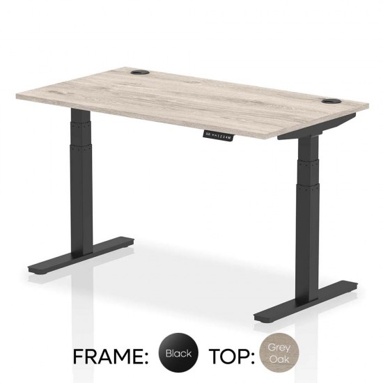 LUFT PRO Professional Grade Electric Sit Stand Desk. Dual Motor Height Adjustable Desk