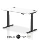 LUFT PRO Professional Grade Electric Sit Stand Desk. Dual Motor Height Adjustable Desk