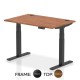 LUFT PRO Professional Grade Electric Sit Stand Desk. Dual Motor Height Adjustable Desk