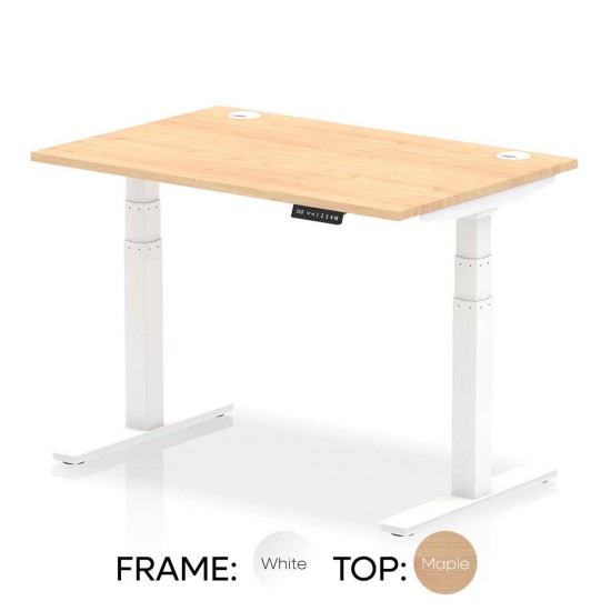 LUFT PRO Professional Grade Electric Sit Stand Desk. Dual Motor Height Adjustable Desk