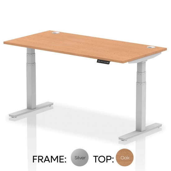 LUFT PRO Professional Grade Electric Sit Stand Desk. Dual Motor Height Adjustable Desk