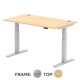 LUFT PRO Professional Grade Electric Sit Stand Desk. Dual Motor Height Adjustable Desk