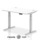 LUFT PRO Professional Grade Electric Sit Stand Desk. Dual Motor Height Adjustable Desk