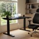 LUFT PRO Professional Grade Electric Sit Stand Desk. Dual Motor Height Adjustable Desk
