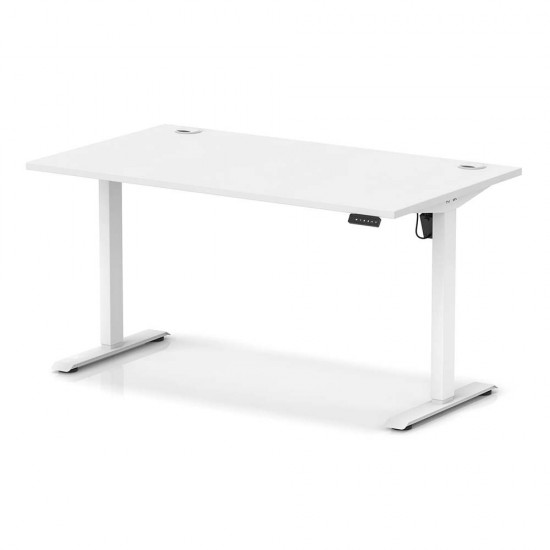 LUFT LITE Essential Performance Electric Sit Stand Desk. Single  Motor Height Adjustable Desk