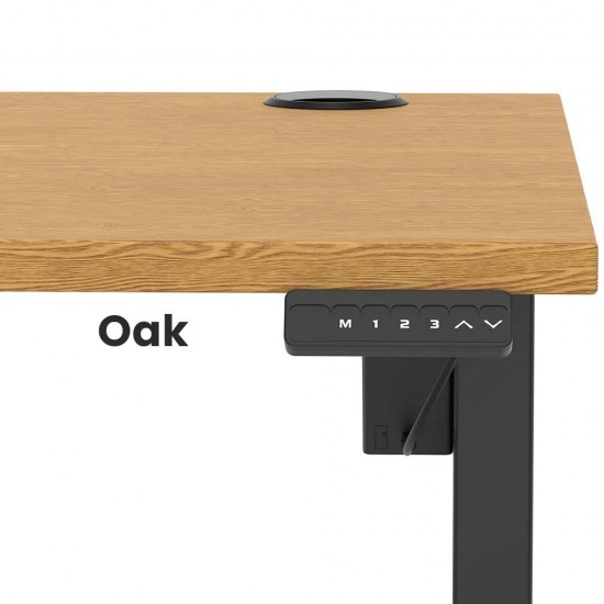 LUFT LITE Essential Performance Electric Sit Stand Desk. Single  Motor Height Adjustable Desk