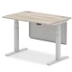 Steel Modesty Panel for Luft Standing Desk 