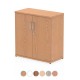 PACIFIC  800mm High Lockable Office Storage Cupboard with 2 Shelves