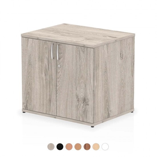 PACIFIC Desk High 600mm Deep Wooden Office Storage Cupboard