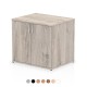 PACIFIC Desk High 600mm Deep Wooden Office Storage Cupboard