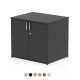 PACIFIC Desk High 600mm Deep Wooden Office Storage Cupboard